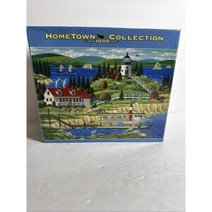OWLHEAD MAINE LIGHTHOUSE 1000 Piece Hometown Collection MEGA Heronim 2007